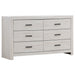 Brantford 4-piece Eastern King Bedroom Set Coastal White
