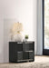Blacktoft 2-drawer Nightstand Black