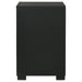 Blacktoft 2-drawer Nightstand Black