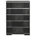 Blacktoft 5-drawer Bedroom Chest Black