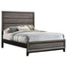 Watson Wood Full Panel Bed Grey Oak