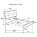 Watson 5-piece Queen Bedroom Set Grey Oak