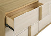 Hyland 4-piece Eastern King Bedroom Set Natural