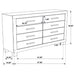 Woodmont 5-piece Eastern King Bedroom Set Golden Brown