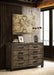 Woodmont 8-drawer Dresser Rustic Golden Brown