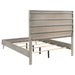 Ramon Wood Eastern King Panel Bed Metallic Sterling