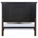 Bennington Wood Eastern King Panel Bed Acacia Brown