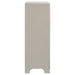 Salford 5-drawer Bedroom Chest Metallic Sterling