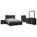 Marceline 5-piece Queen Bedroom Set Black