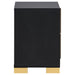 Marceline 2-drawer Nightstand Black