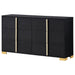 Marceline 6-drawer Dresser Black