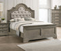 Manchester Wood Eastern King Panel Bed Wheat Brown