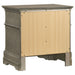 Manchester 3-drawer Nightstand Wheat Brown