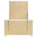 Marceline 6-drawer Dresser with Mirror White