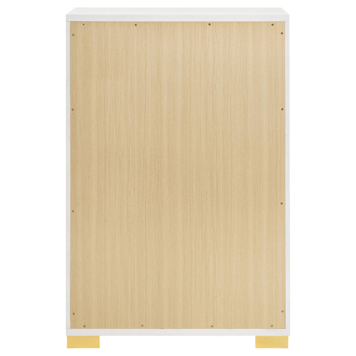Marceline 5-drawer Bedroom Chest White