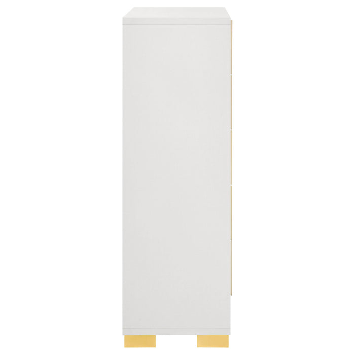Marceline 5-drawer Bedroom Chest White