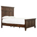 Avenue Wood Eastern King Panel Bed Weathered Burnished Brown