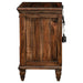 Avenue 3-drawer Nightstand Weathered Burnished Brown