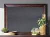 Avenue Dresser Mirror Weathered Burnished Brown