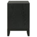Valencia 2-drawer Nightstand Black