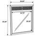 Valencia Dresser Mirror Black