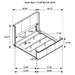 Alderwood 5-piece Eastern King Bedroom Set French Grey