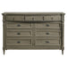 Alderwood 9-drawer Dresser French Grey