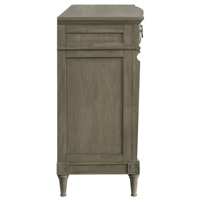 Alderwood 9-drawer Dresser French Grey