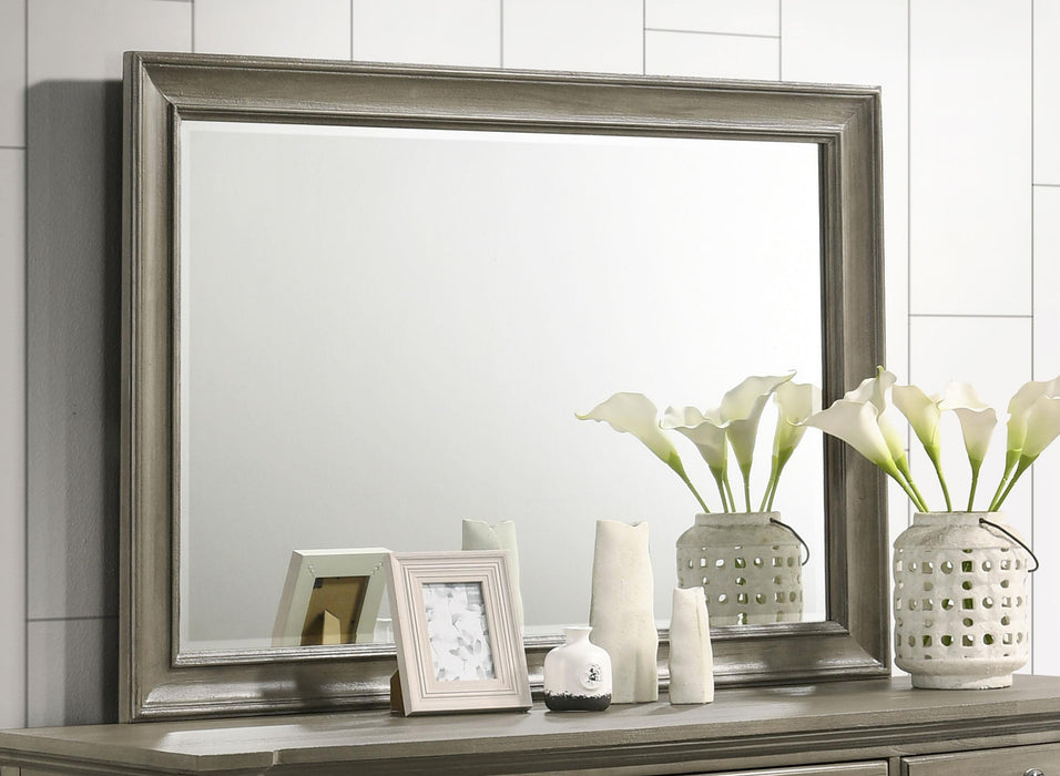 Alderwood Dresser Mirror French Grey