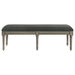 Alderwood Fabric Upholstered Bench French Grey
