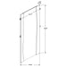Winslow 31 x 76 Inch Standing Floor Mirror Smokey Walnut