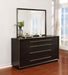 Durango 8-drawer Dresser with Mirror Smoked Peppercorn