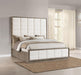 Durango 80-inch Eastern King Panel Bed Taupe Oak