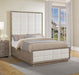 Durango 80-inch Queen Panel Bed Taupe Oak
