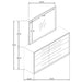 Durango 8-drawer Dresser and Mirror Taupe Oak
