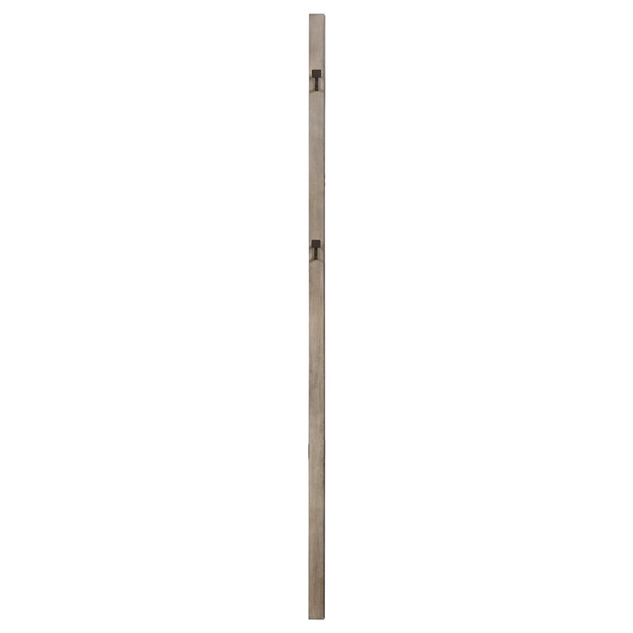 Durango 80-inch Standing Floor Mirror Washed Oak