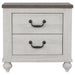 Stillwood 2-drawer Nightstand Vintage Linen