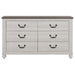 Stillwood 6-drawer Dresser Vintage Linen