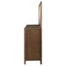 Maderia 8-drawer Dresser and Mirror Walnut