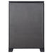 Cappola 5-drawer Bedroom Chest Black