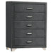Melody 5-piece Queen Bedroom Set Grey