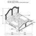 Evangeline 5-piece California King Bedroom Set Silver Oak