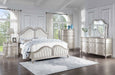 Evangeline 3-drawer Nightstand Silver Oak