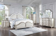 Evangeline 3-drawer Nightstand Silver Oak