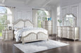 Evangeline 9-drawer Dresser with Mirror Silver Oak