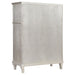 Evangeline 6-drawer Bedroom Chest Silver Oak