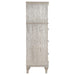 Evangeline 6-drawer Bedroom Chest Silver Oak