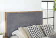 Taylor Wood Eastern King Panel Bed Light Honey Brown