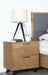 Taylor 2-drawer Nightstand Light Honey Brown