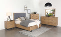 Taylor 2-drawer Nightstand Light Honey Brown